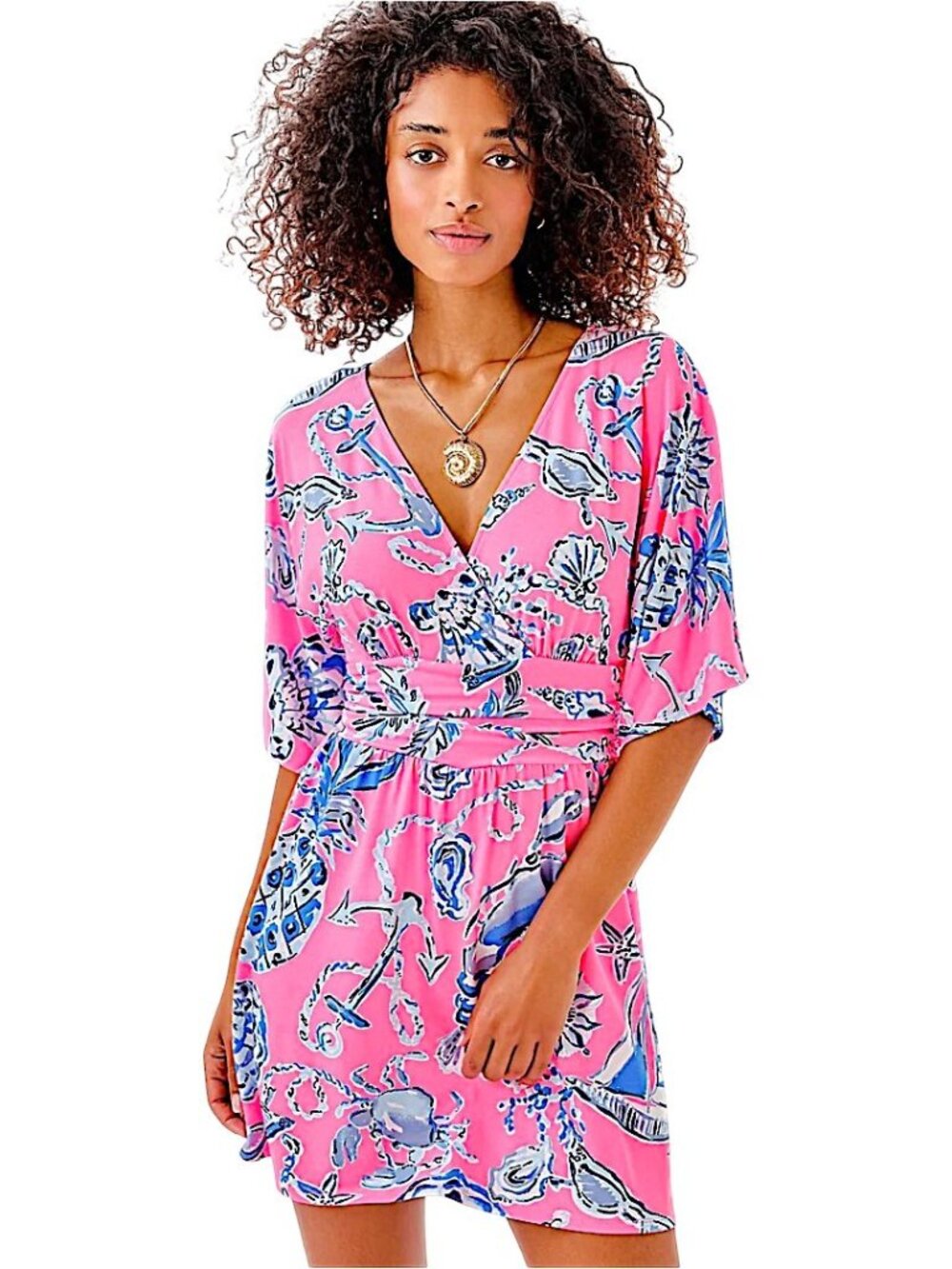 Lilly Pulitzer Parigi Knit Skort Romper in Rousseau Pink NWT - Size Medium
